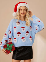 Blauer Weihnachtsmann