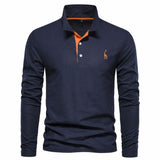Marineblau-Orange